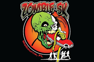 design amazing physical gym and skull logo