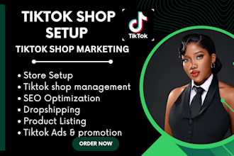 setup tik tok shop manage tik tok shop ads tik tok shop affiliate marketting