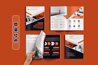 do the best PDF brochure, company profile, annual report, and proposal design