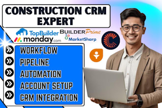 do monday cendas topbuilder marketsharp builderprime freshsales construction crm
