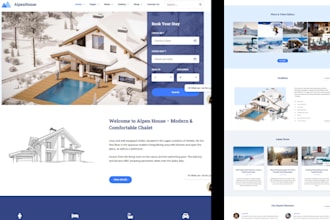 build property management website with rent cohost str or ltr