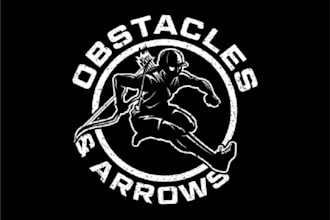 design icon aesthetics shoot arrows logo