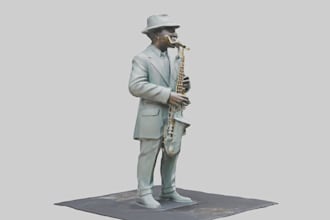 make 3d printable, tabletop dnd realistic stl file, 3d modelling figures,zbrush