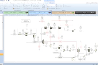perform expert simulations in aspen hysys and plus