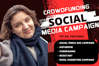do social media campaign ukraine fundraising, crowdfunding, gofundme