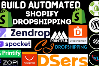 design shopify redesign ecommerce godaddy store shopify dropshipping website