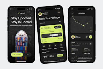 create ai shipping tracker app, and logistics management app