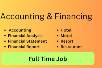 handle hotel, motel, resort, restaurant accounts night audit and accounting
