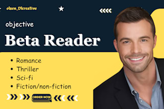beta read romance novel, do book reading, and critique