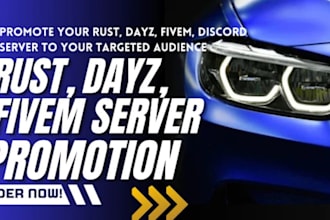 do superfast dayz server promotion rust redm fivem server fivem advertisement