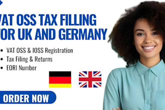 do vat oss,ioss id registration, tax filing tax return, for uk, germany