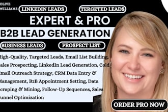 do b2b lead generation prospecting email list building sale closer