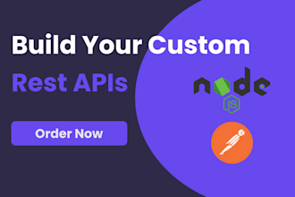 your nodejs developer for backend  API solutions