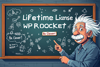 install and provide a lifetime license for wp rocket at the best price