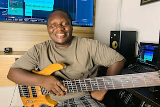 record professional bass lines for your track