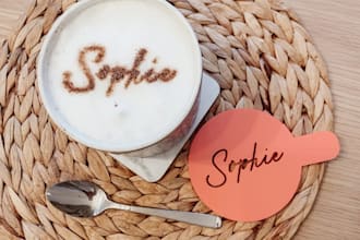 make eye catching coffee shop logo design without any copyright concept