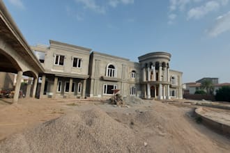 provide a complete house design with detaiied drawing