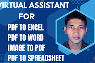 convert pdf to word or excel