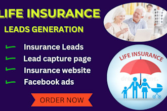 verified generate life insurance leads, insurance website