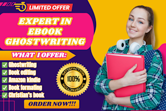be your spanish ebook ghostwriter, book authorship, ebook writer