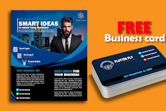create a business flyer design