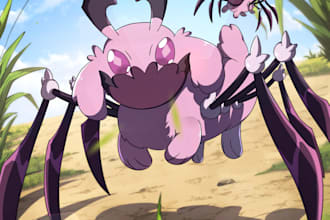 draw unique fakemon or pokemon of yours