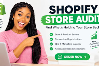 do shopify audit shopify review shopify expert and shopify cro