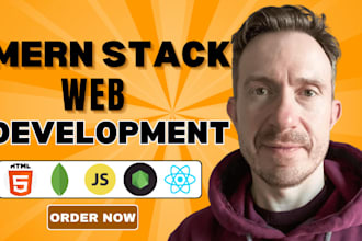 be mern stack developer for web application development react developer react js