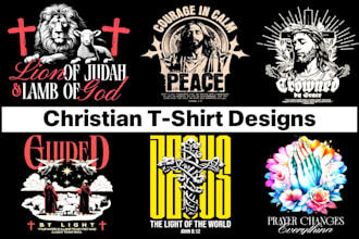 do custom christian t shirt design with bible verse and religious quotes