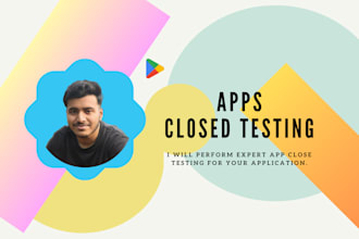 provide 30 testers for google play android app closed testing