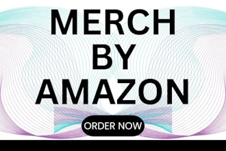 create account merch by amazon redbubble print on demand or niche research