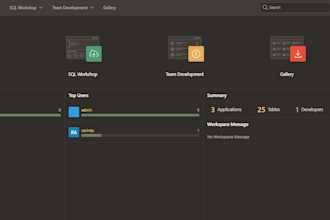 do oracle apex development and oracle fusion erp