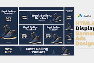 create HTML5 banner ads for google display network