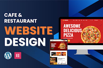 design a pizza restaurant website in wordpress