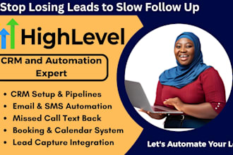 build your gohighlevel CRM pipeline lead follow up and booking automation