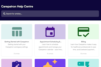 write your knowledge base or help center