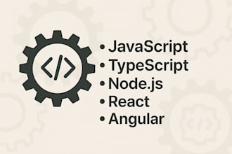 create or debug web apps with javascript, typescript, angular, react, nodejs