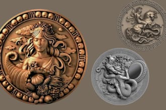design cool bas relief carved for 3d model cnc and wall plaque