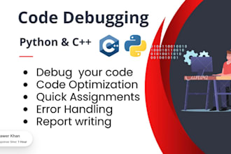 write code,scripts,assignments in python,java,c,cpp,sql,programming projects