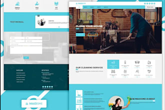 build commercial cleaning website, house cleaning website, office cleaning
