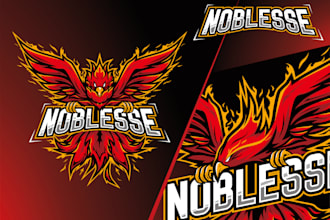 do designs mascot logo, caricature mascot, esport, etc