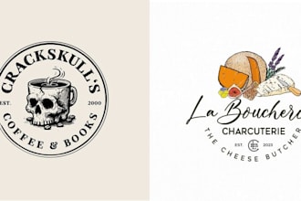 design pizza, burger, fast food bbq, restaurant logo
