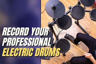 record your professional electric drums
