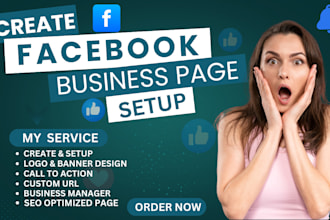 do facebook page set up and SEO optimize  professionally