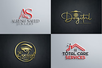 create modern minimalist luxury business logo design