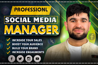 be your social media manager and content creator