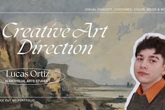 develop a unique art direction for your audiovisual project