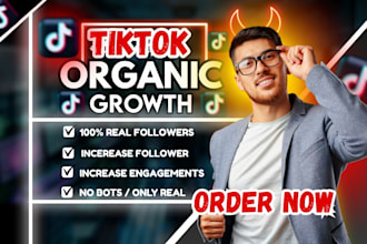 grow and promote your tiktok account followers organically
