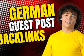 do link building with high da german backlinks via german guest post