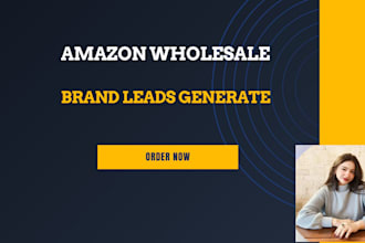 provide amazon fba wholesale brand lead generation